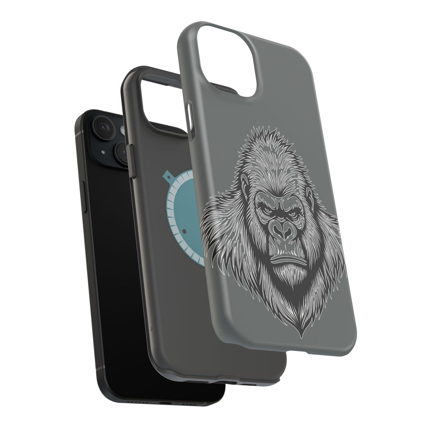 Gorilla Phone Case - Powerful Silverback Design | Protective & Stylish Cases for Men & Women