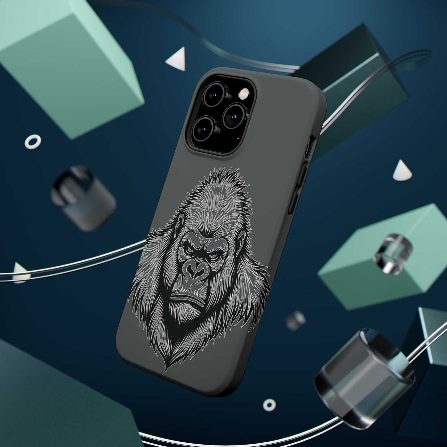 Gorilla Phone Case - Powerful Silverback Design | Protective & Stylish Cases for Men & Women