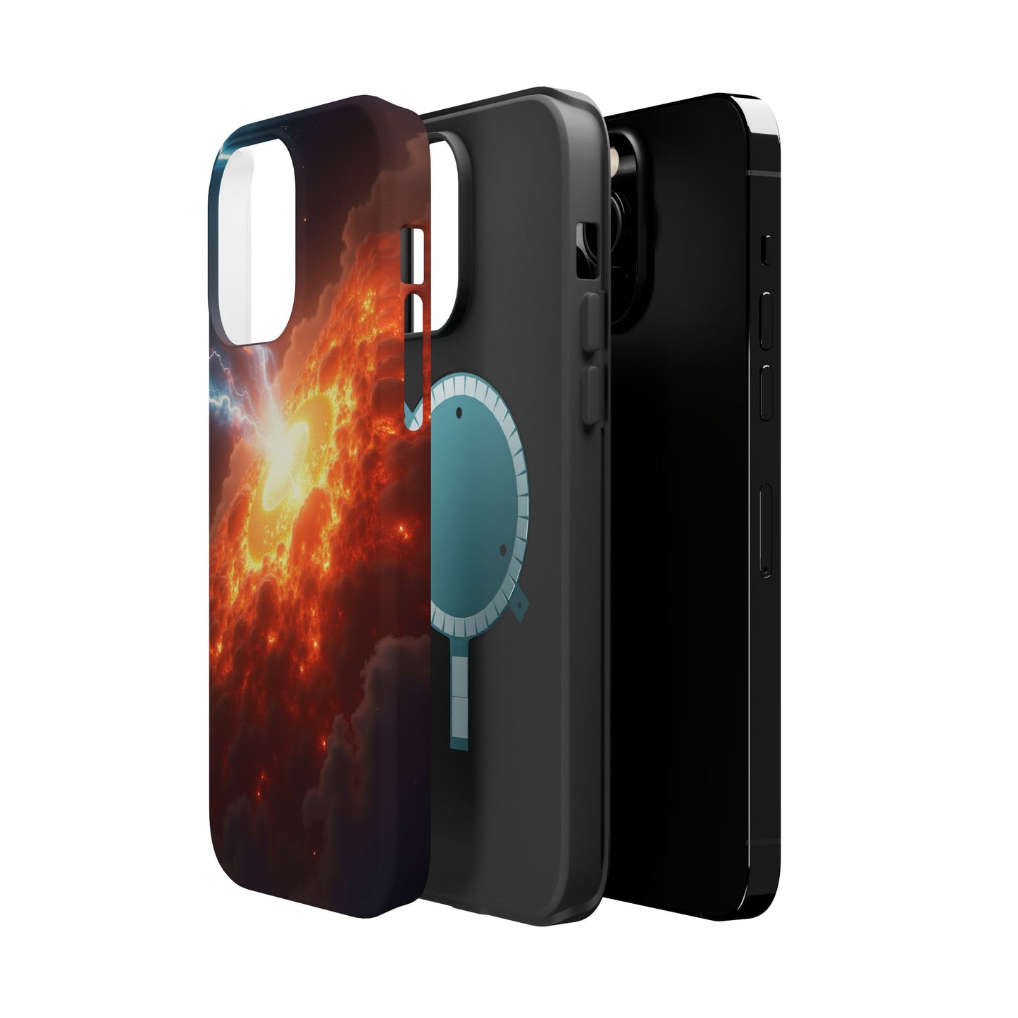 Supernova Phone Case - Fiery Galaxy iPhone Cover - Astronomy Gift for Him/Her