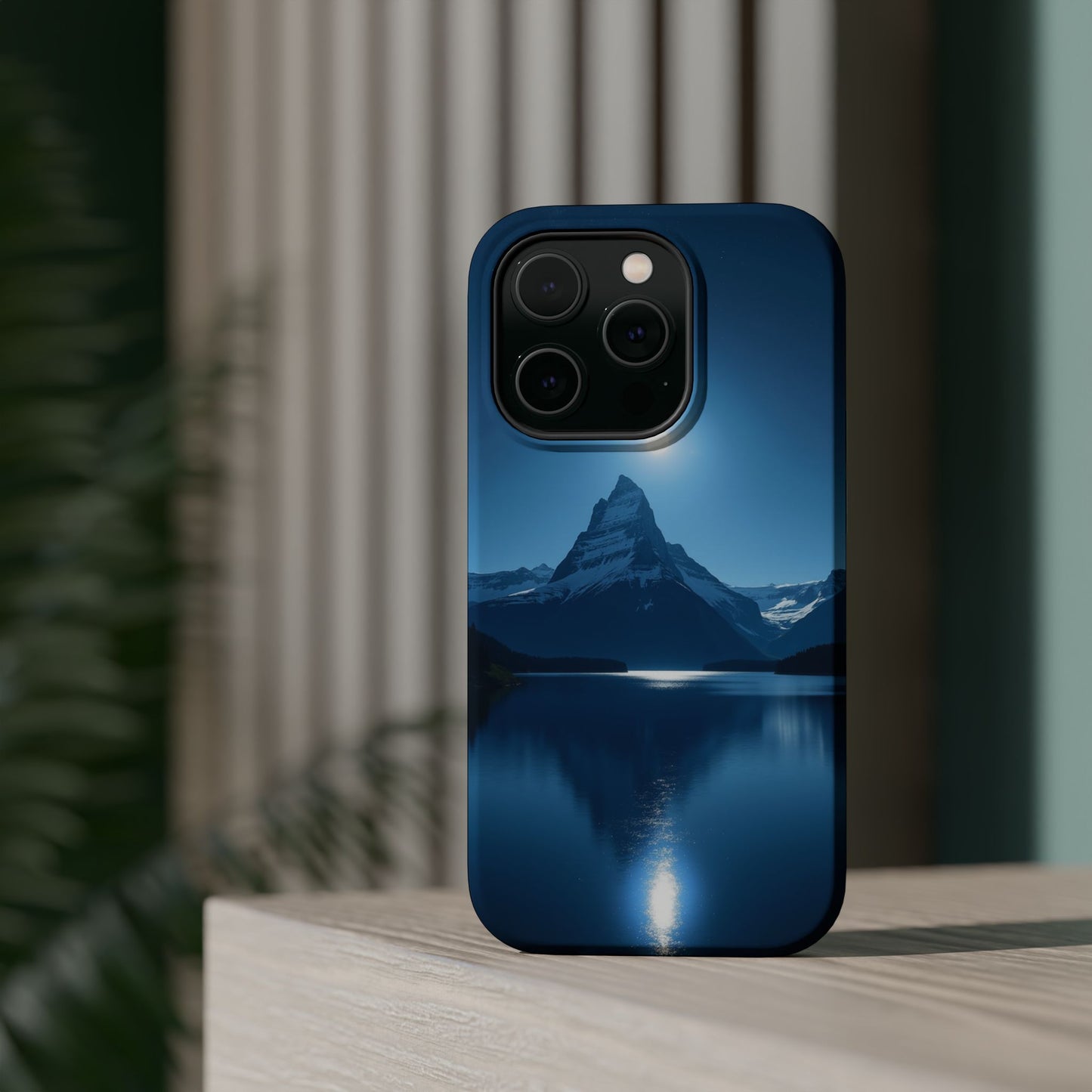 Mountain Lake Phone Case - Scenic Nature Design for iPhone 14-17 | Aesthetic Outdoor Gift