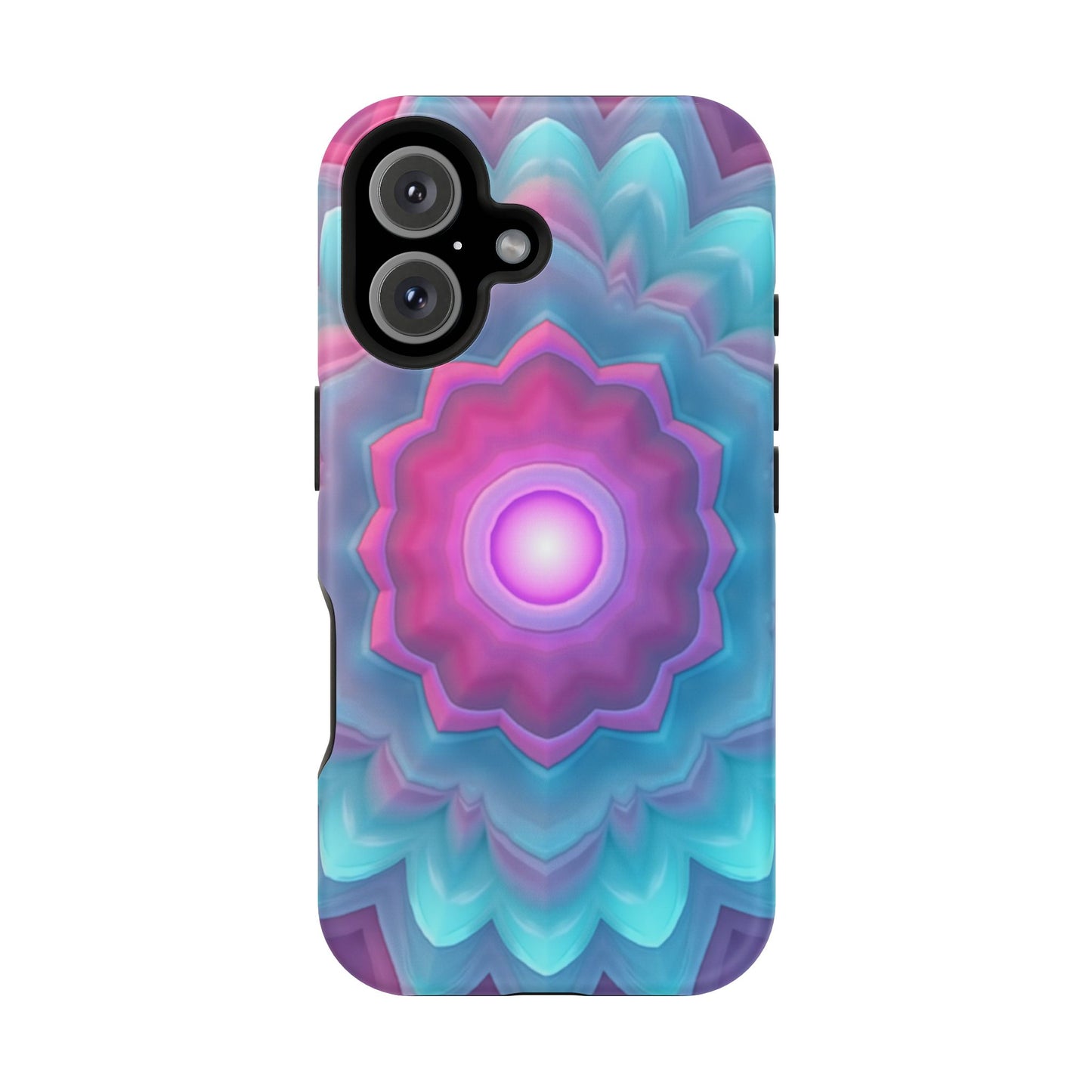 Cosmic Bloom iPhone Case - Galaxy Floral Design, Aesthetic Gift Idea