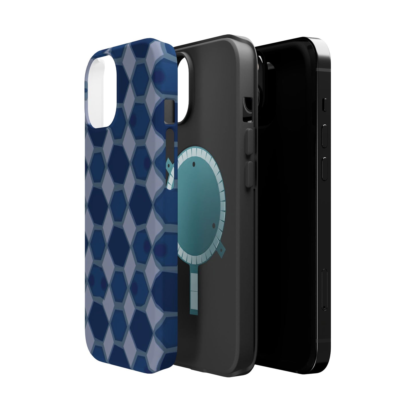 Hexagonal Elegance Phone Case β Stylish Geometric Phone Cover for iPhone & Samsung | Premium Polycarbonate Design with Sleek Minimalist Look | Anti-Slip & Shockproof Protection