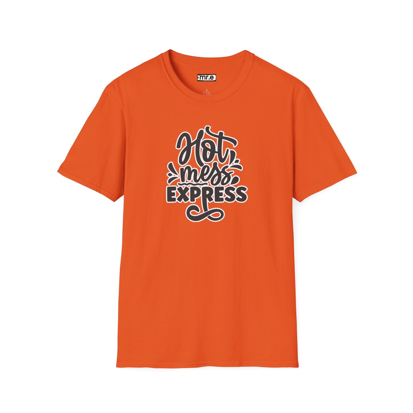 "Hot Mess Express" Funny & Bold T-Shirt β Ironic Confidence Tee for Chaotic, Cool, and Unapologetically You