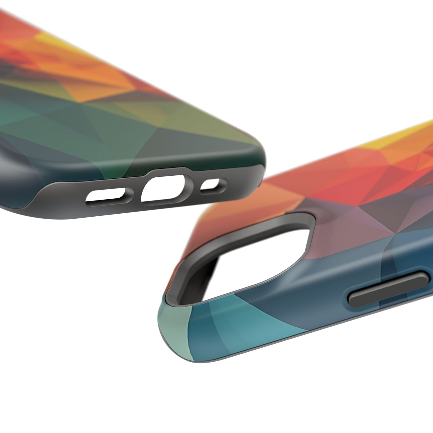 Solar Flare Phone Case for iPhone | Abstract Geometric Slim Protective Cover
