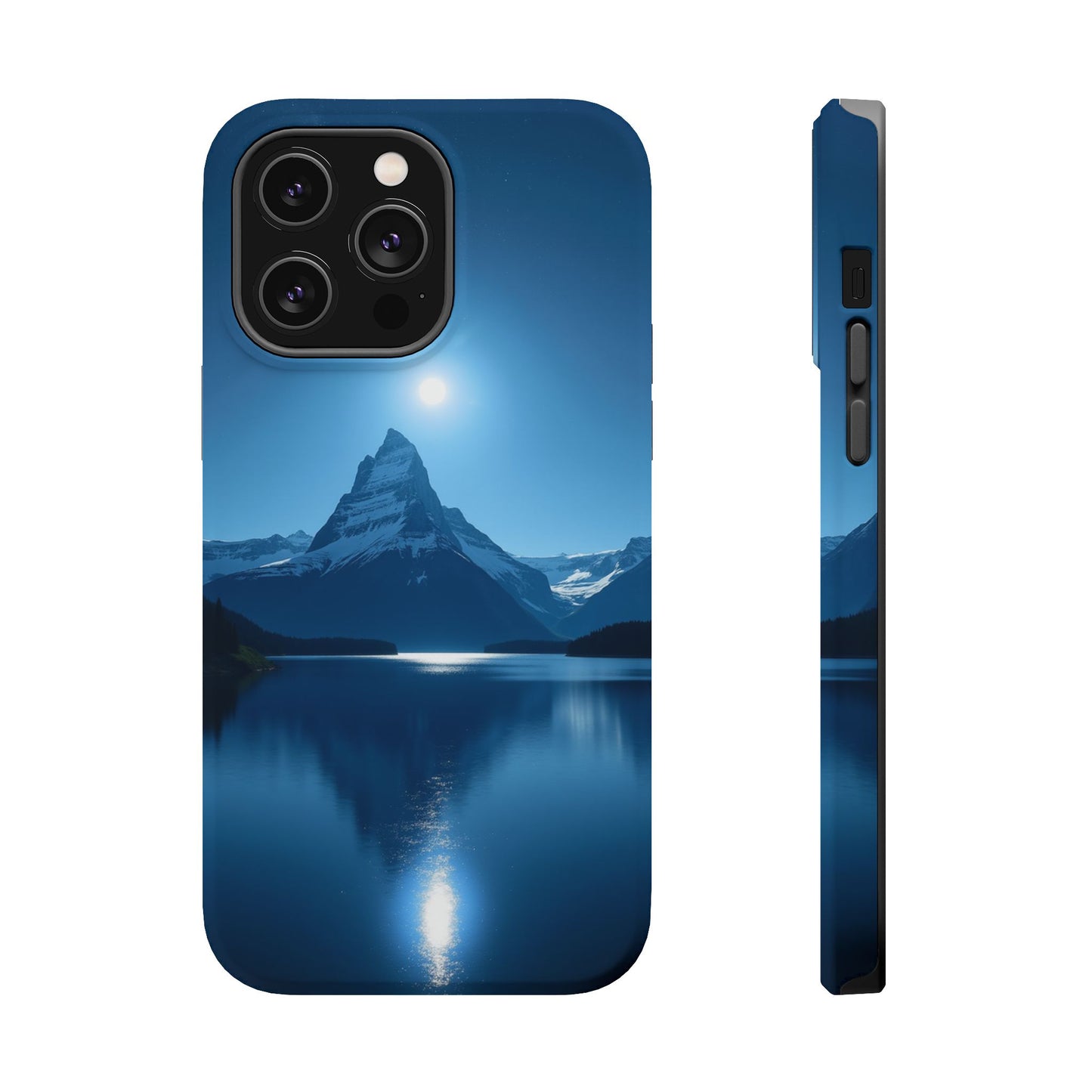 Mountain Lake Phone Case - Scenic Nature Design for iPhone 14-17 | Aesthetic Outdoor Gift