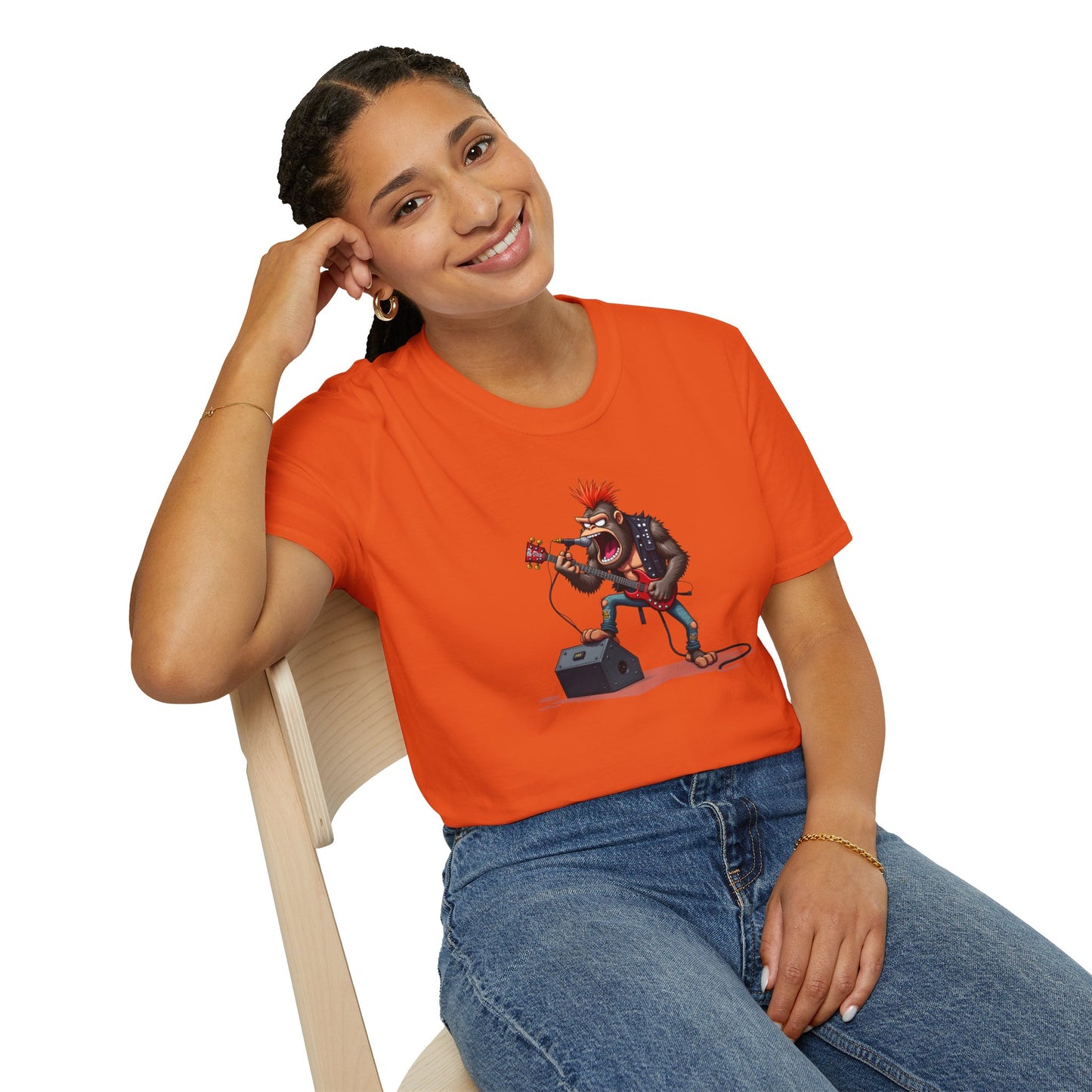 Punk Rock Gorilla T-Shirt – Loud Looks for Rebel Souls