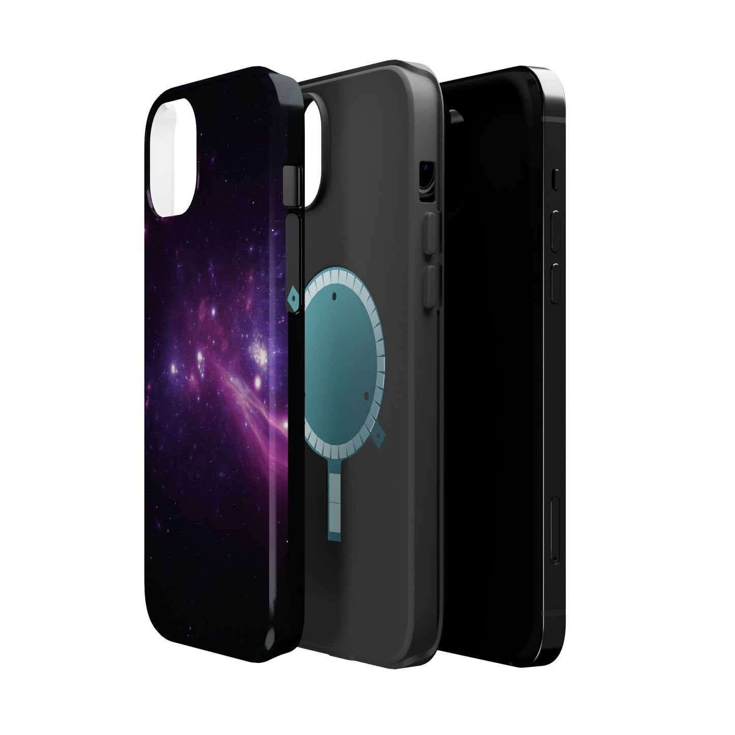 Purple Galaxy Phone Case - Aesthetic iPhone Case | Space Art Design | Gifts for Her | Unique Phone Accessories