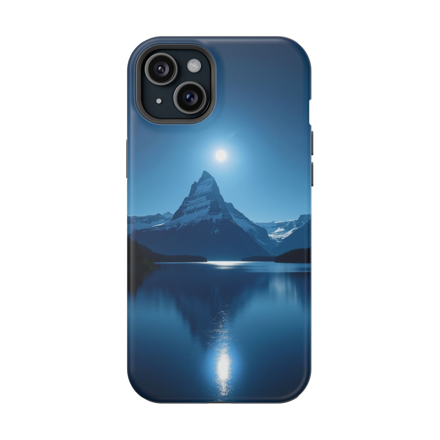 Mountain Lake Phone Case - Scenic Nature Design for iPhone 14-17 | Aesthetic Outdoor Gift