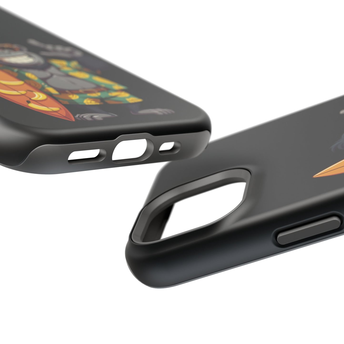 Banana Vibes Surf Gorilla Phone Case β Tropical Chill Meets Jungle Fun