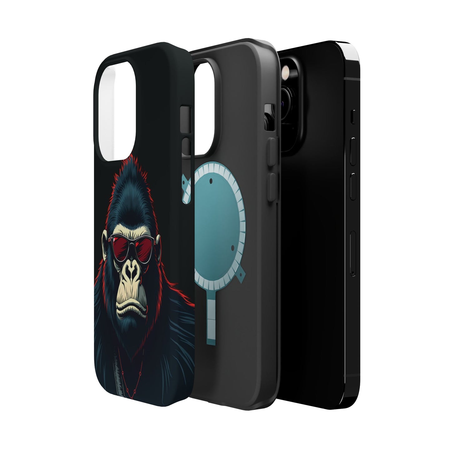 Gorilla Phone Case - Funny Animal iPhone Case, Gift for Him, Trendy Aesthetic