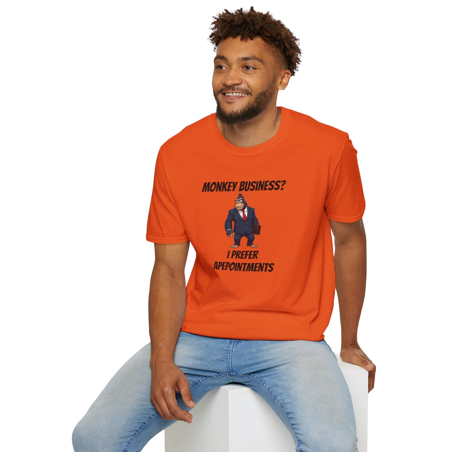 Apeointments Only β Funny Business Gorilla T-Shirt