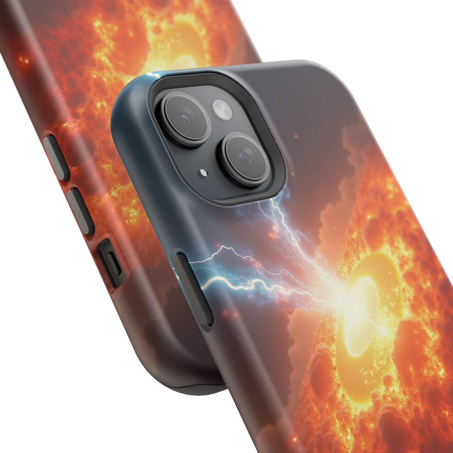 Supernova Phone Case - Fiery Galaxy iPhone Cover - Astronomy Gift for Him/Her