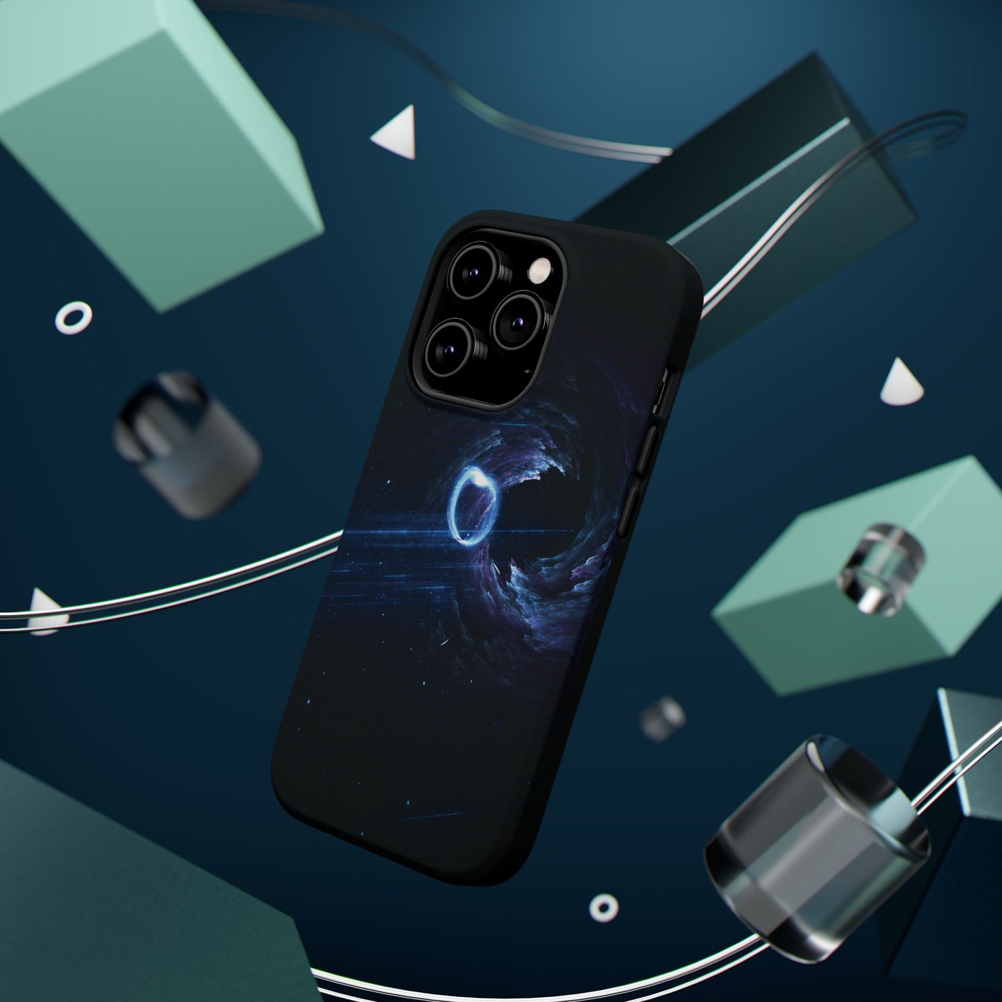 Black Hole Phone Case - Aesthetic iPhone Case | Space Art Design | Gifts for Him/Her | Astronomy Lover Gift