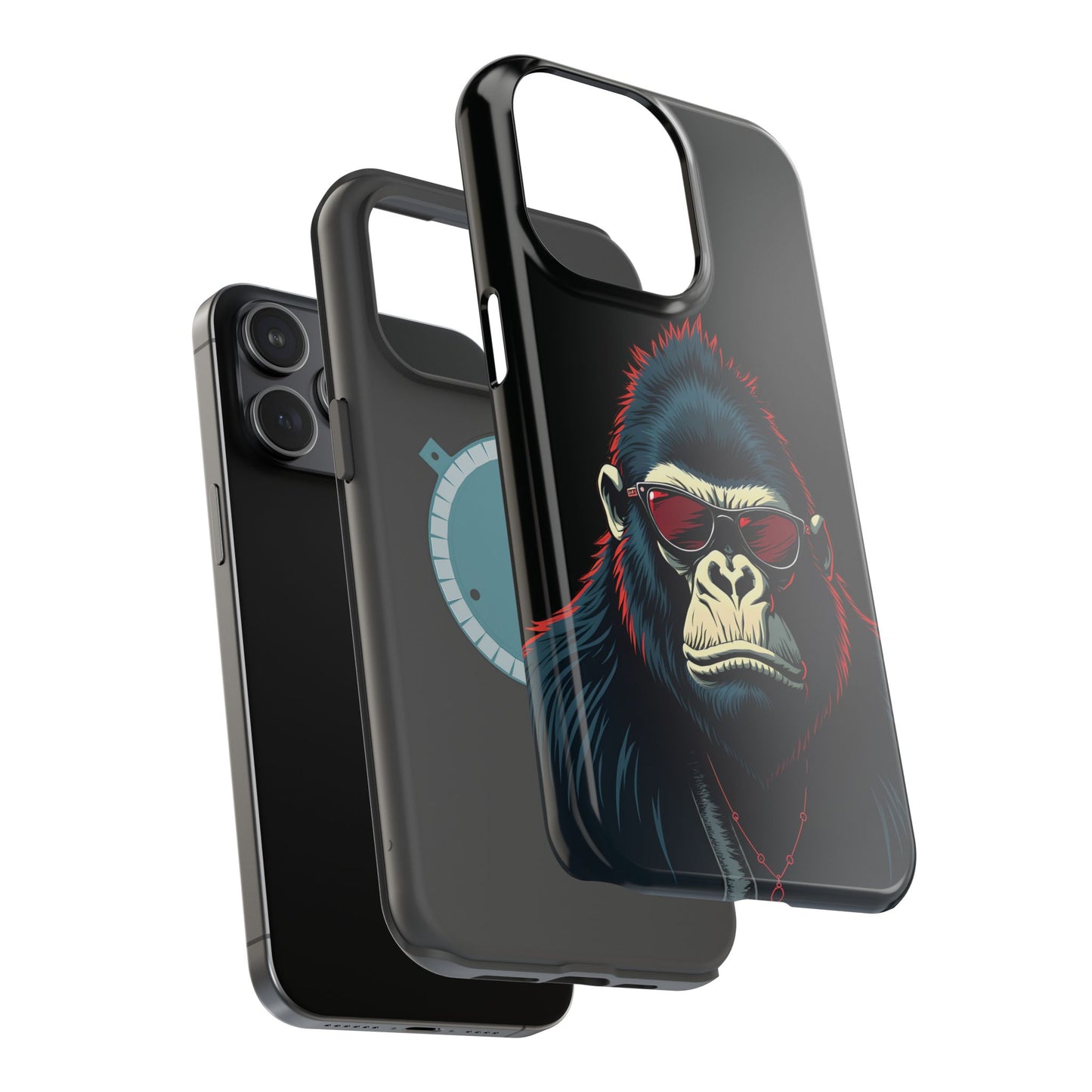 Gorilla Phone Case - Funny Animal iPhone Case, Gift for Him, Trendy Aesthetic