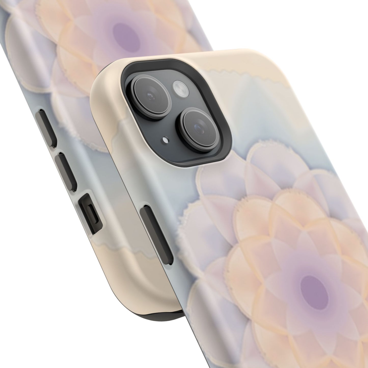Pastel Mandala Phone Case - Aesthetic iPhone Case, Floral Gift Idea, Spiritual Zen Design