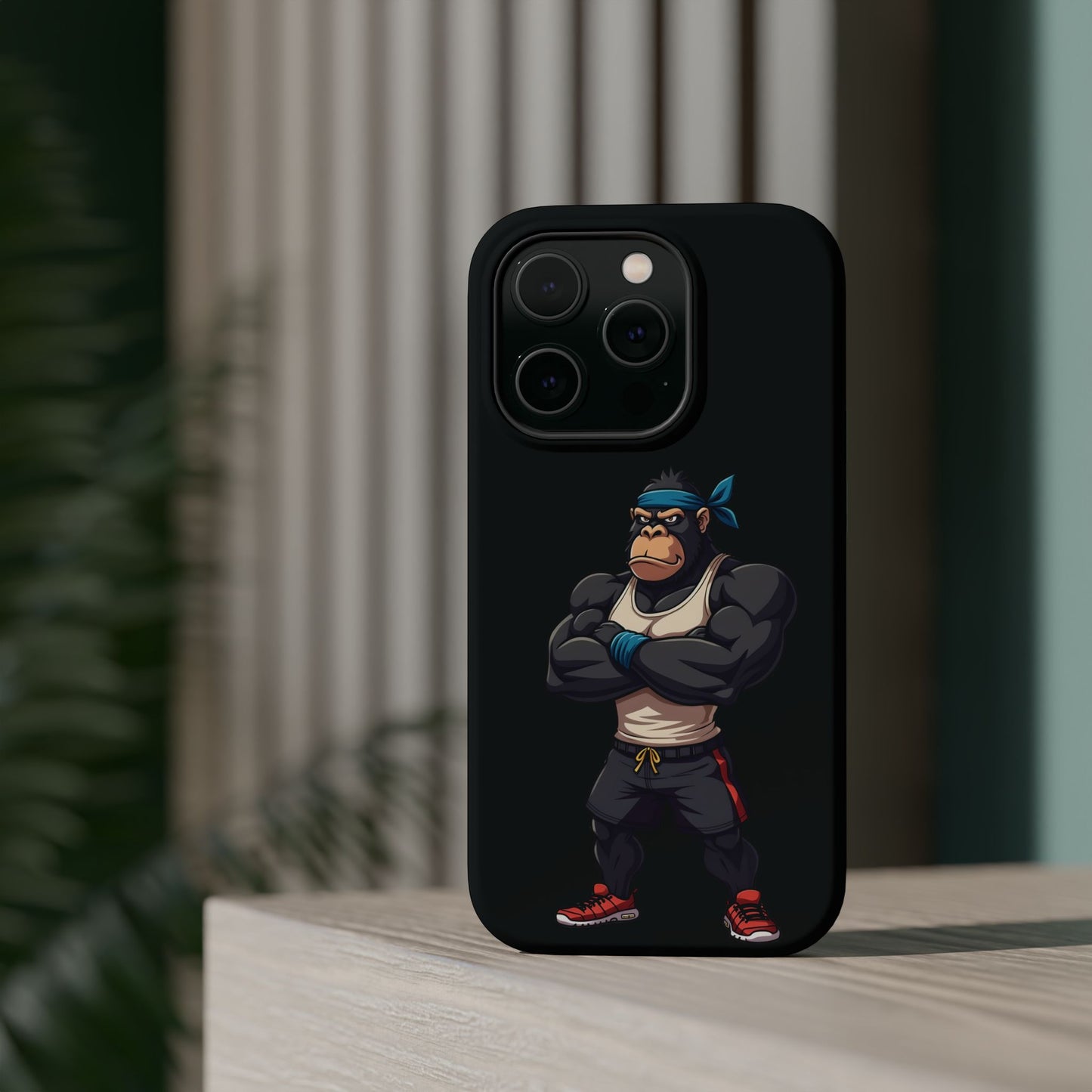 Gym Beast Gorilla Phone Case β Built to Flex, Designed to Protect