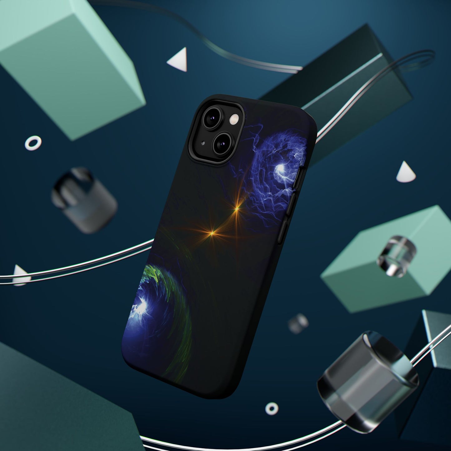 Space Phone Case - Aesthetic iPhone Case | Electric Galaxy Design | Gifts for Him/Her | Trendy Phone Accessories