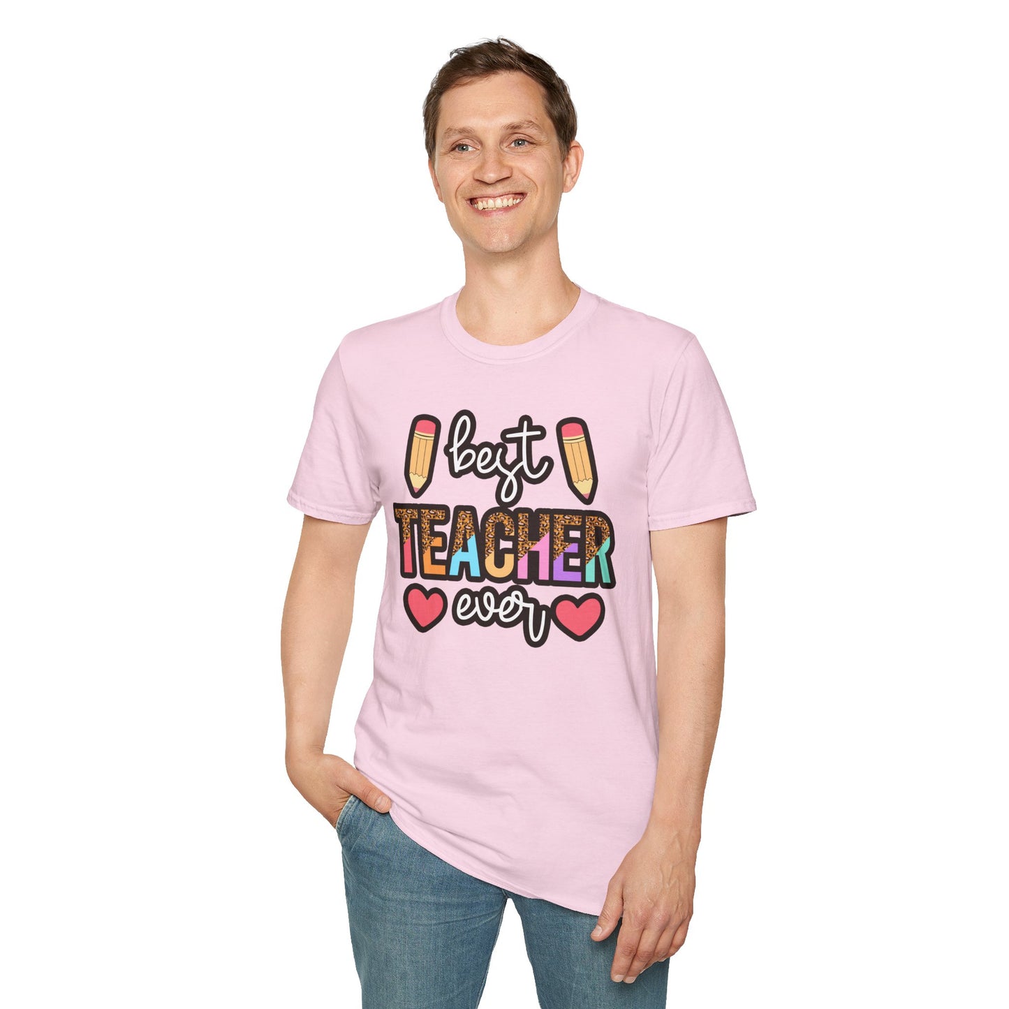 Best Teacher Ever T-Shirt – Fun and Colorful Gift for Outstanding Educators