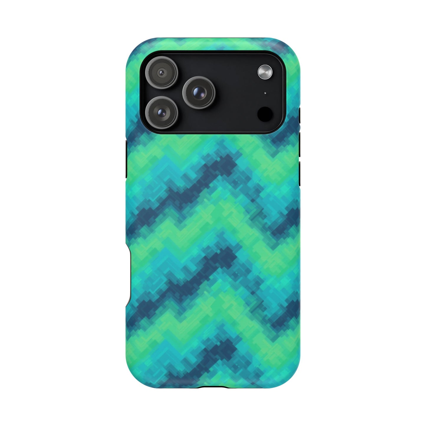 8-Bit Wave Phone Case for iPhone | Retro Pixel Art Slim Protective Cover