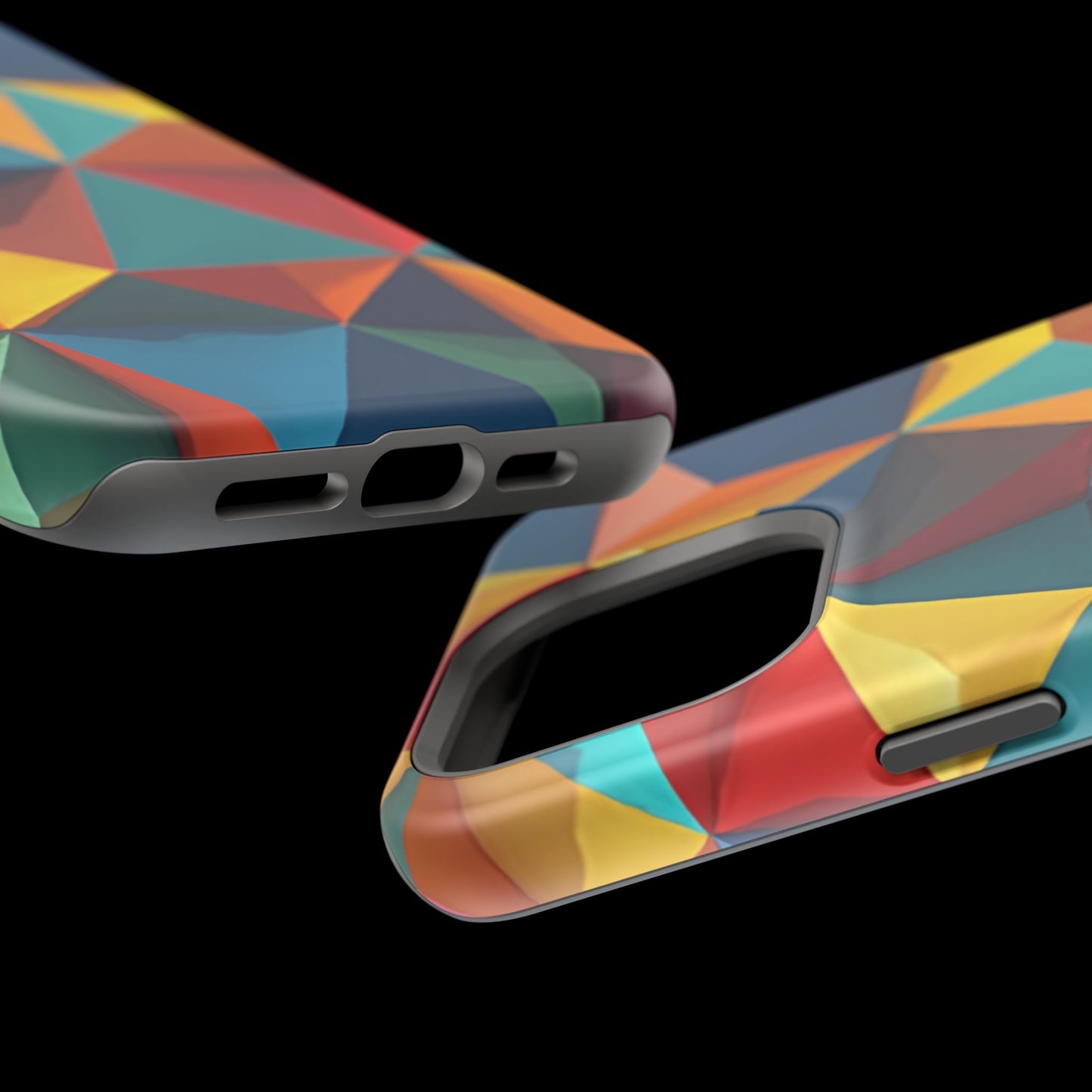 Prism Burst Phone Case for iPhone | Abstract Geometric Slim Protective Cover