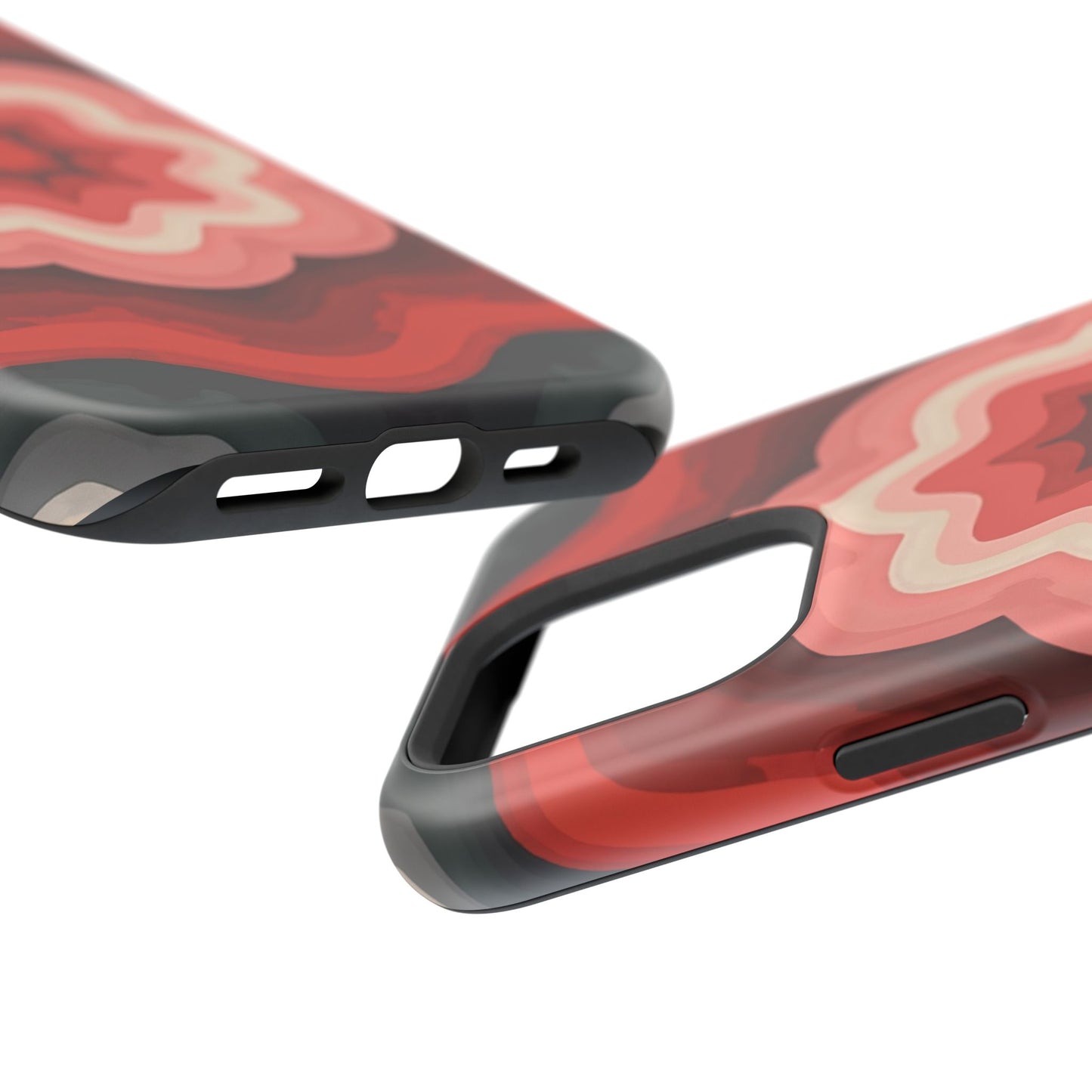 Retro Flower Phone Case - Aesthetic iPhone Case, 70s Inspired Gift, Groovy Pattern Design