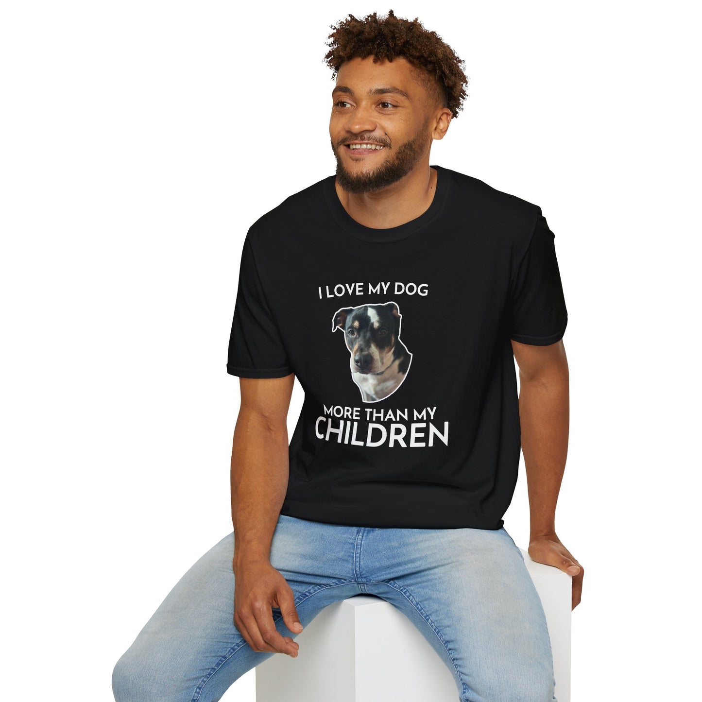Personalized Pet T-Shirt with Your Furry Friend’s Photo – Custom Dog Cat Hoodie Gift, Personalized Animal Apparel for Pets & Owners