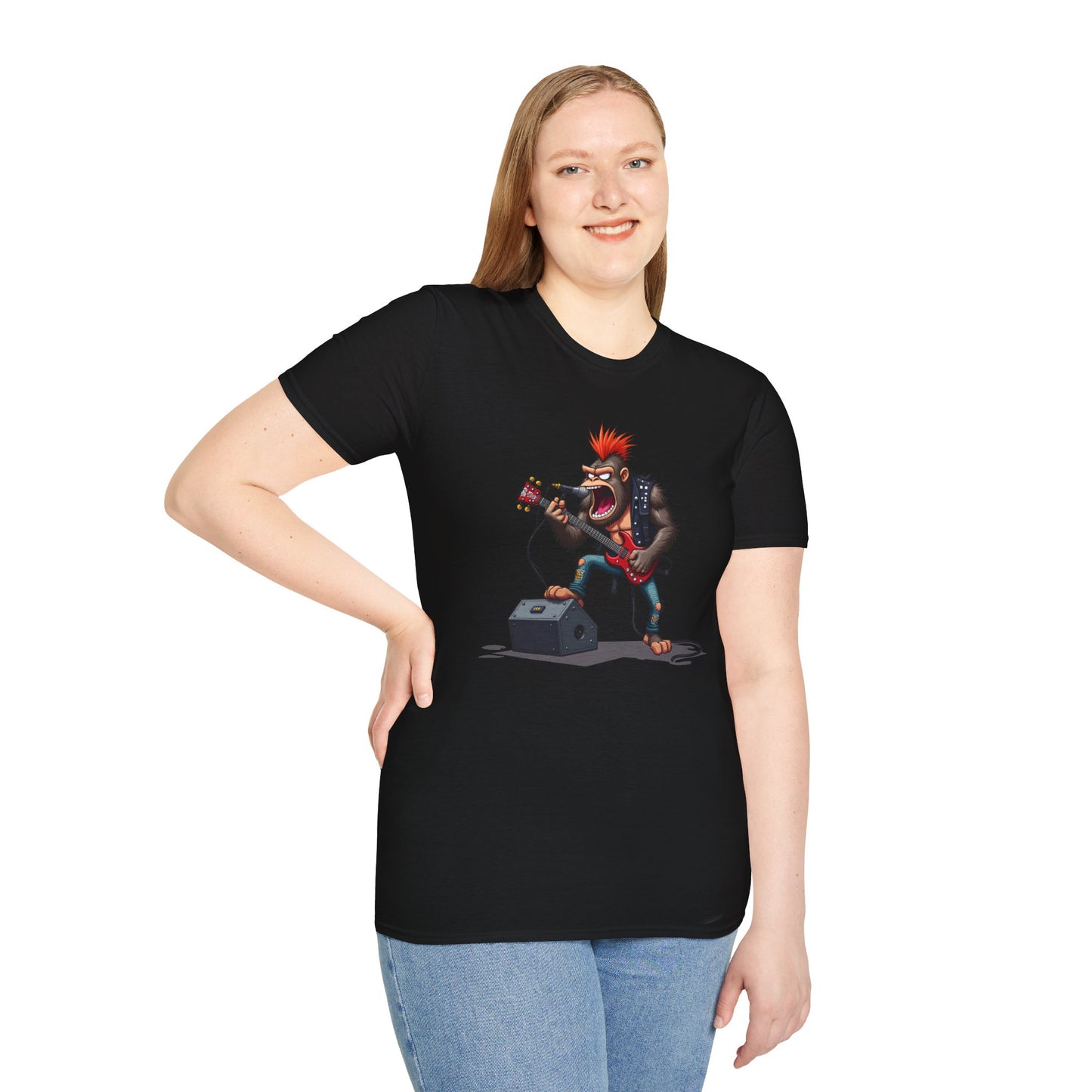 Punk Rock Gorilla T-Shirt – Loud Looks for Rebel Souls