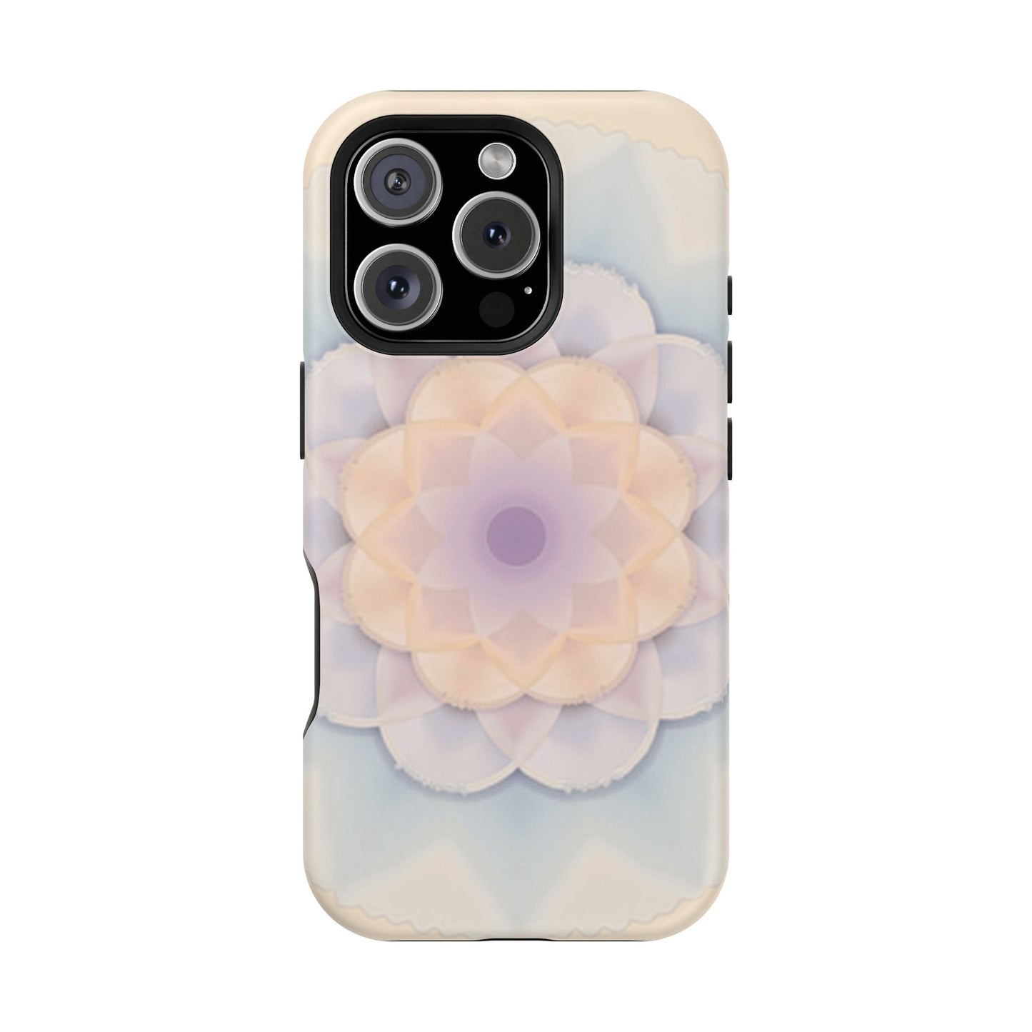 Pastel Mandala Phone Case - Aesthetic iPhone Case, Floral Gift Idea, Spiritual Zen Design