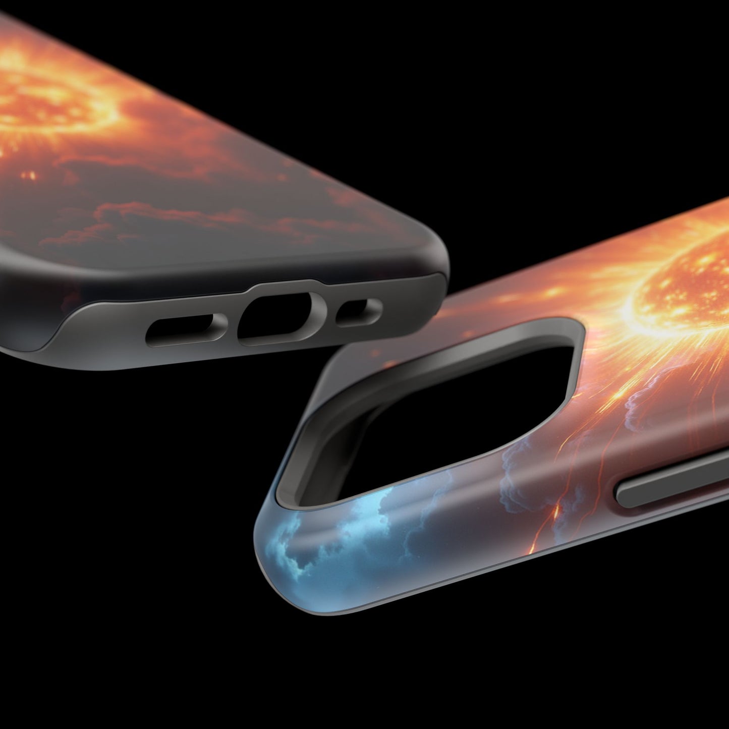 Sun Phone Case - Fiery Starburst iPhone Cover - Astronomy Gift for Him/Her