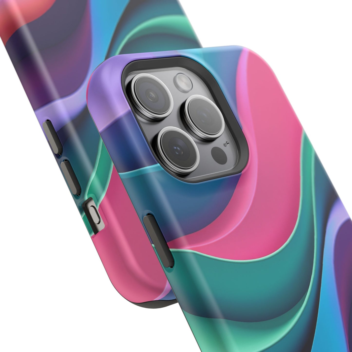 Aesthetic Wave Phone Case - Colorful iPhone Case, Ocean Gift Idea, Trendy Summer Accessory