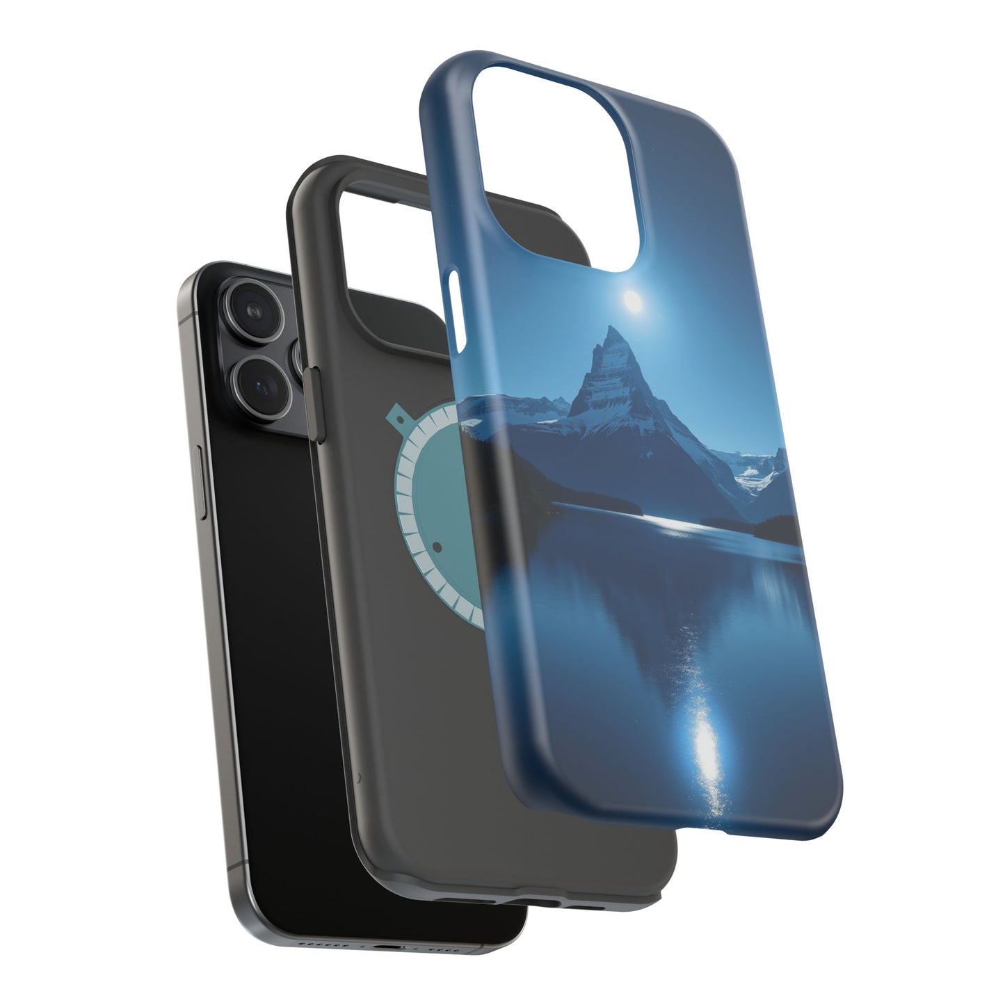 Mountain Lake Phone Case - Scenic Nature Design for iPhone 14-17 | Aesthetic Outdoor Gift