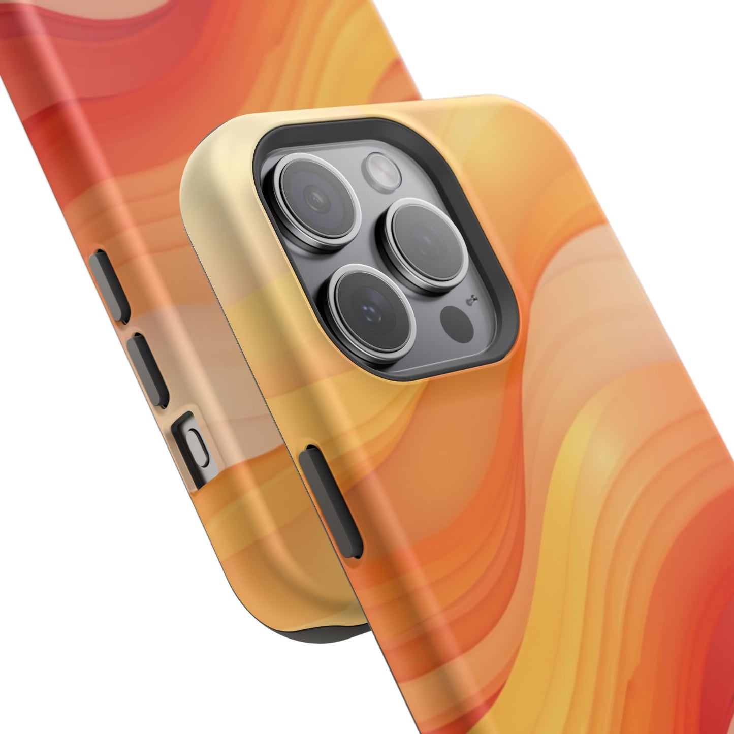 Sunset Phone Case - Aesthetic iPhone Case | Warm Gradient Wave Design | Gifts for Her | Beachy Summer Vibes