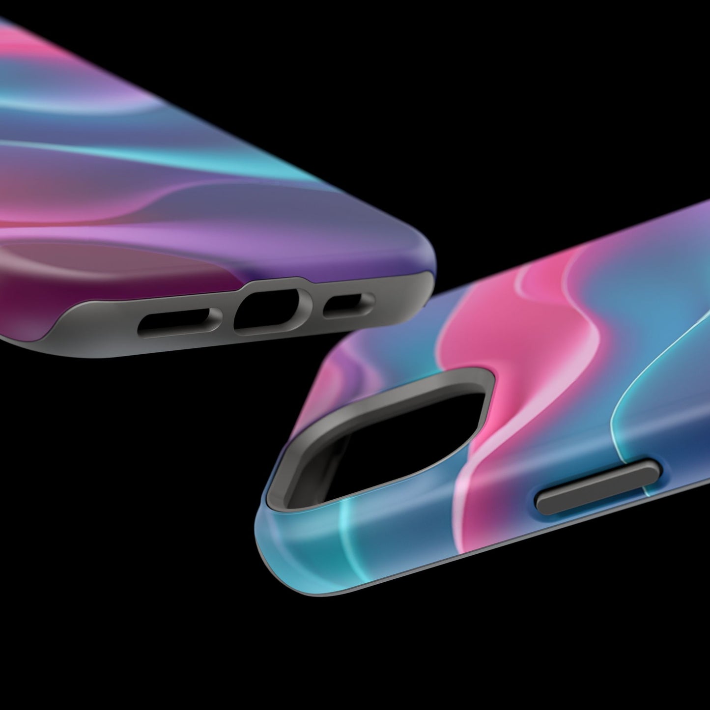 Aesthetic Wave Phone Case - Pastel iPhone Case, Cute Tumbler Gift Idea, Soft Girl Design