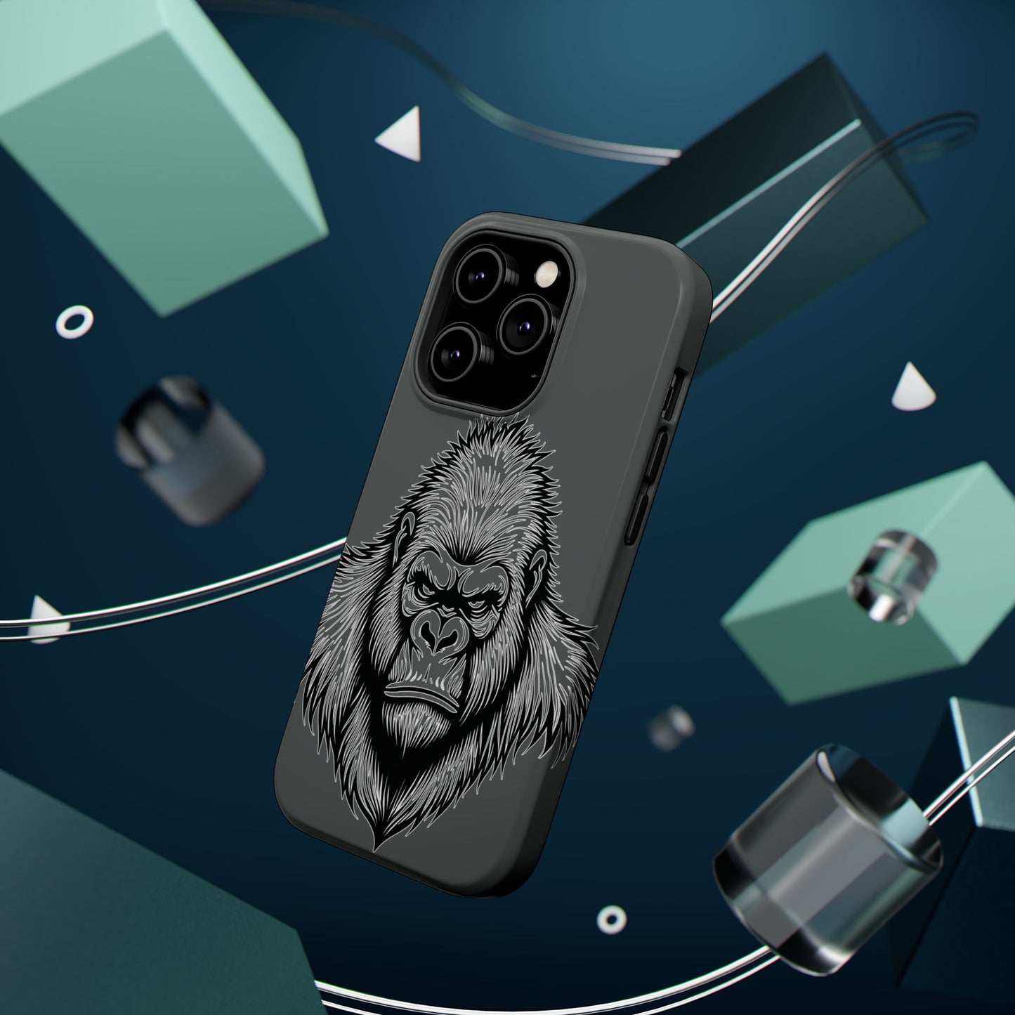 Gorilla Phone Case - Powerful Silverback Design | Protective & Stylish Cases for Men & Women