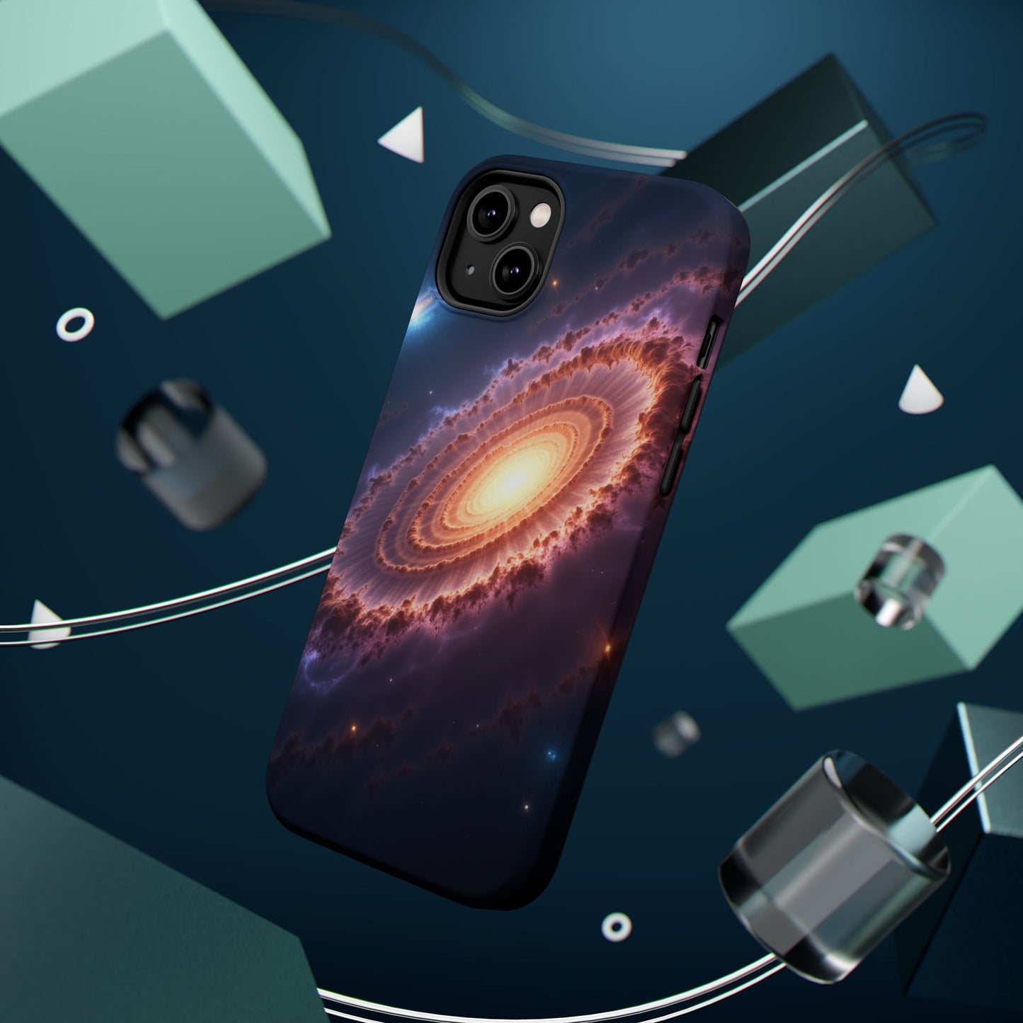 Celestial Core Phone Case – Galaxy Star Design for iPhone | Y2K Aesthetic Slim Protective Cover