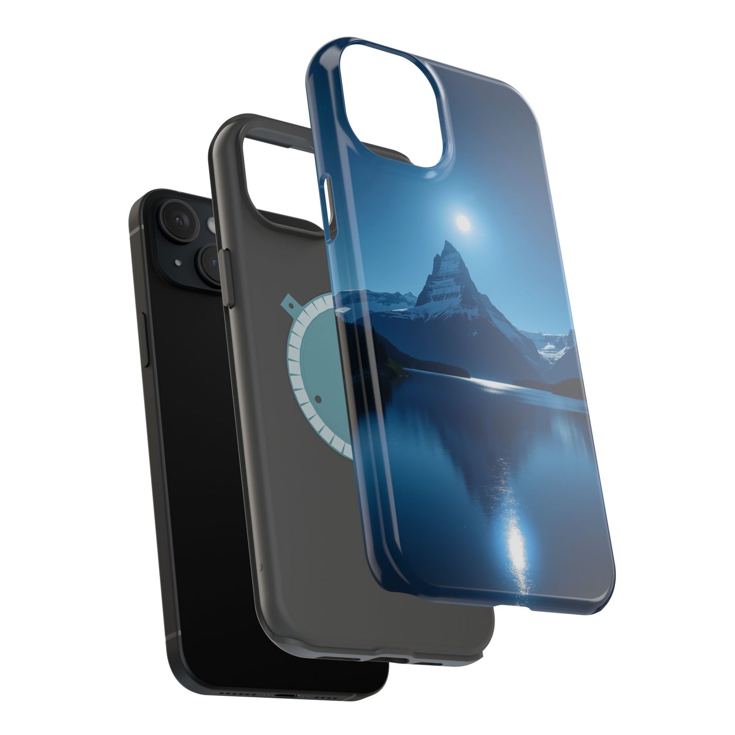 Mountain Lake Phone Case - Scenic Nature Design for iPhone 14-17 | Aesthetic Outdoor Gift
