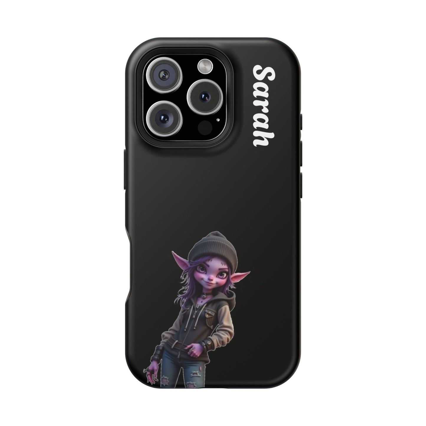 Personalized Elf Phone Case - Custom Name Aesthetic Y2K Gift | Cool Character Cases for Teens & Girls