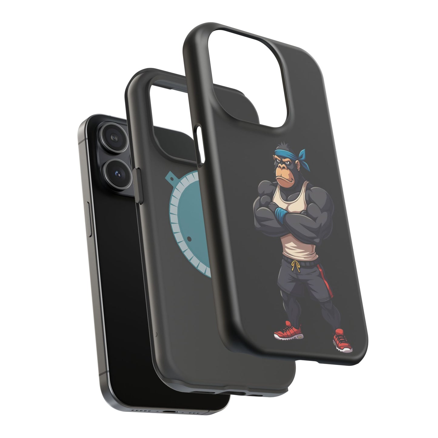 Gym Beast Gorilla Phone Case β Built to Flex, Designed to Protect