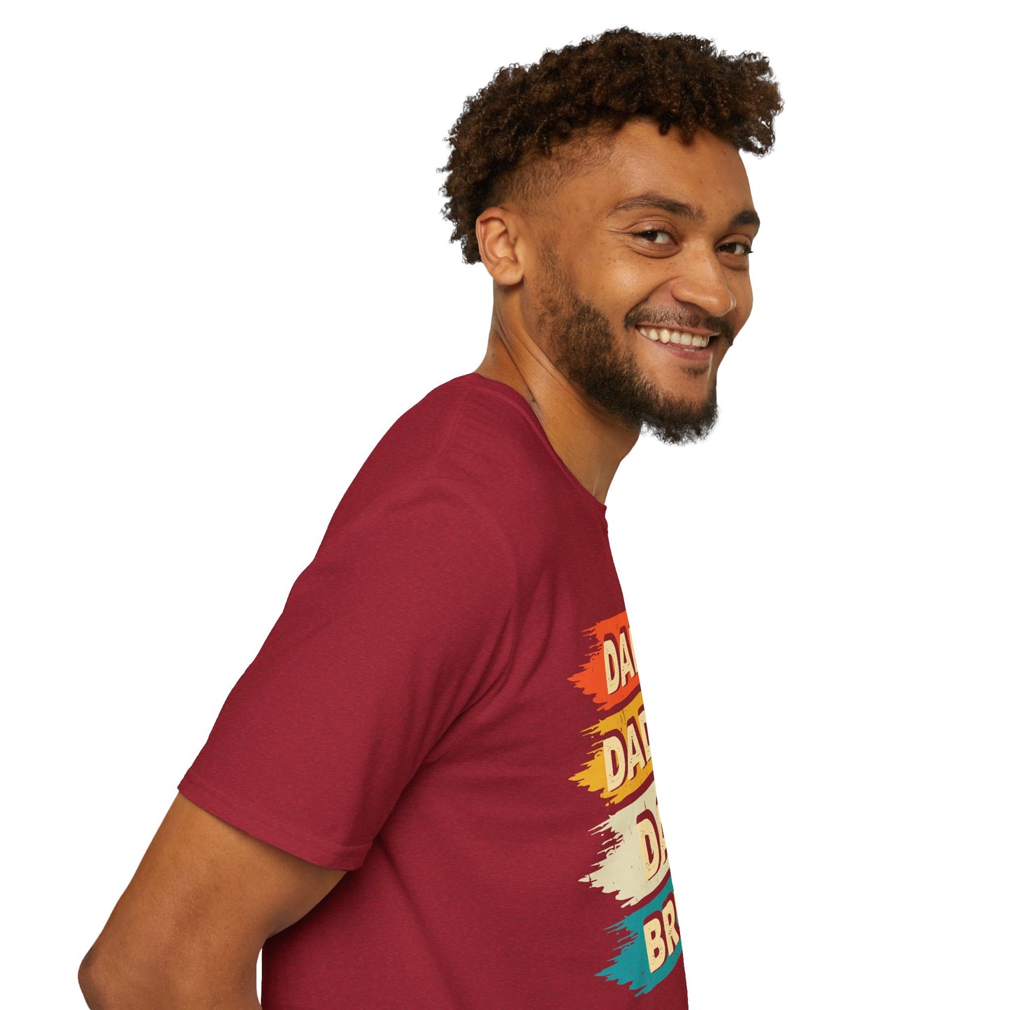 "Dada Daddy Dad Bruh" Funny & Sassy Graphic Tee β Quirky Dad Joke T-Shirt for Playful Fathers, Hilarious Dads & Confused Kids