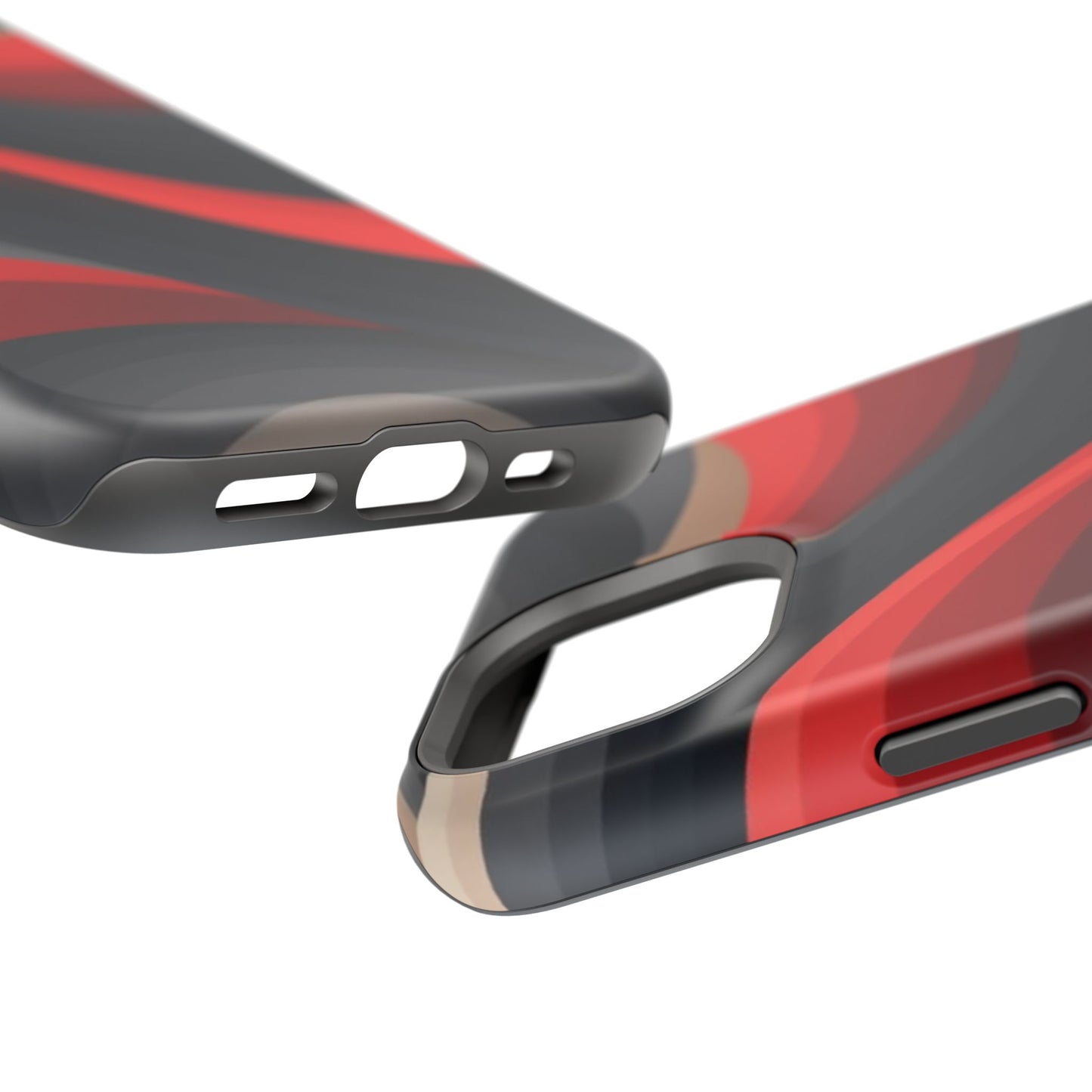 Dynamic Elegance Phone Case - Bold Wave Design | Trendy Aesthetic Gift Idea