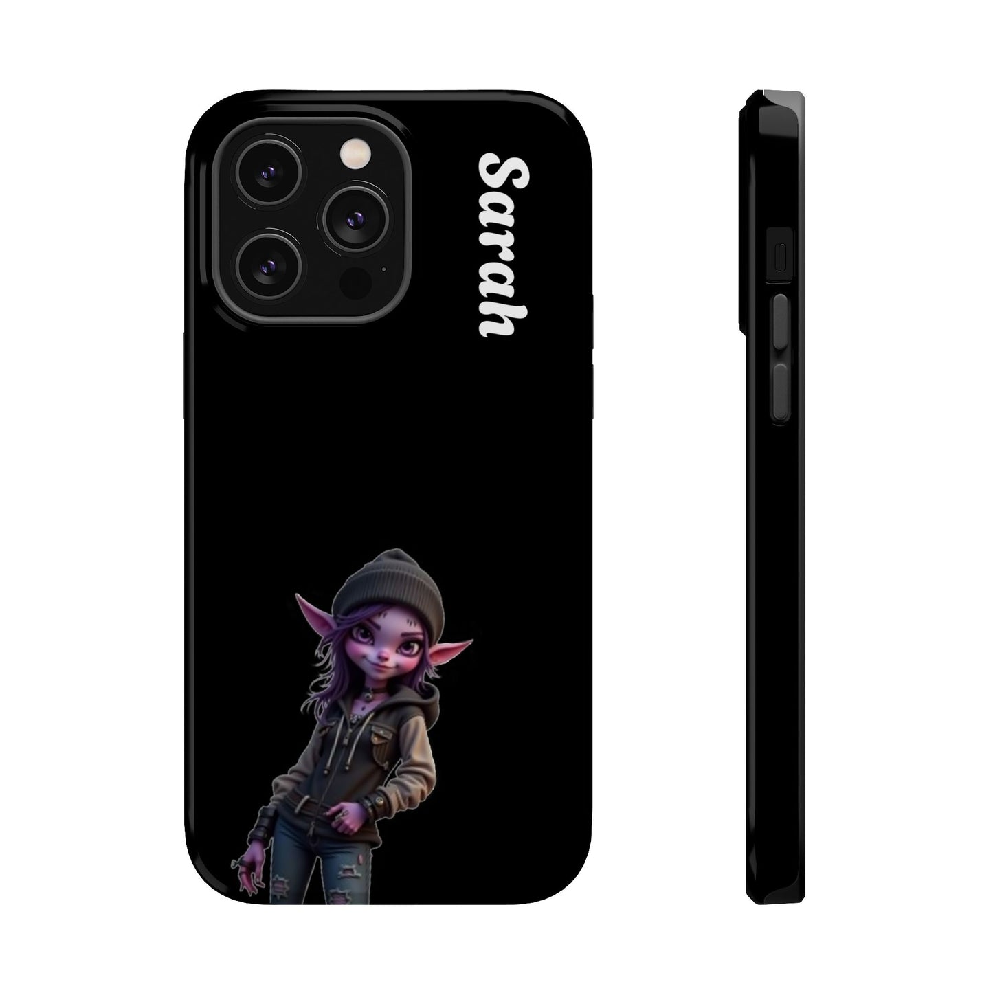 Personalized Elf Phone Case - Custom Name Aesthetic Y2K Gift | Cool Character Cases for Teens & Girls