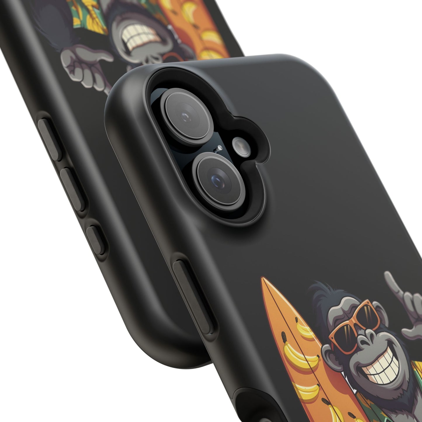 Banana Vibes Surf Gorilla Phone Case β Tropical Chill Meets Jungle Fun