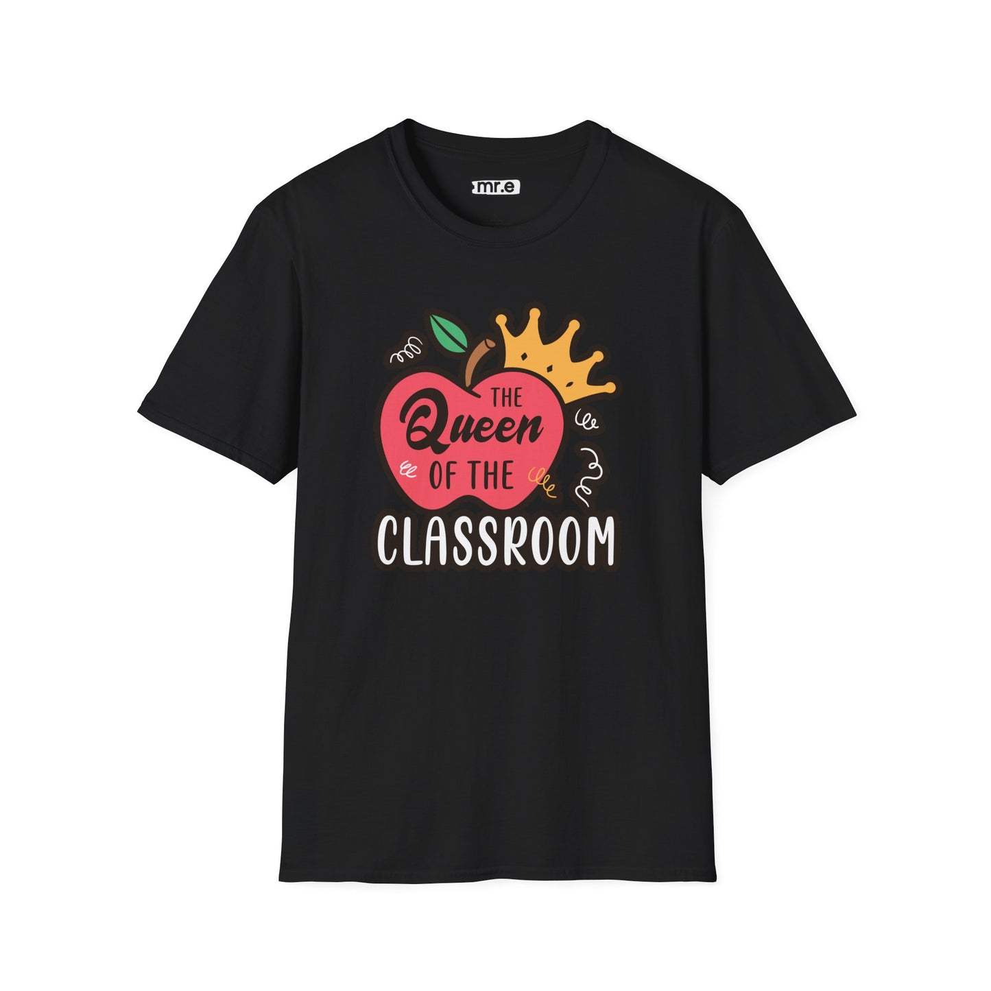 Teacher Shirt - Queen of the Classroom Tee, Gift for Teachers, Appreciation Gift, Cute Educator Graphic Top, Back to School Outfit