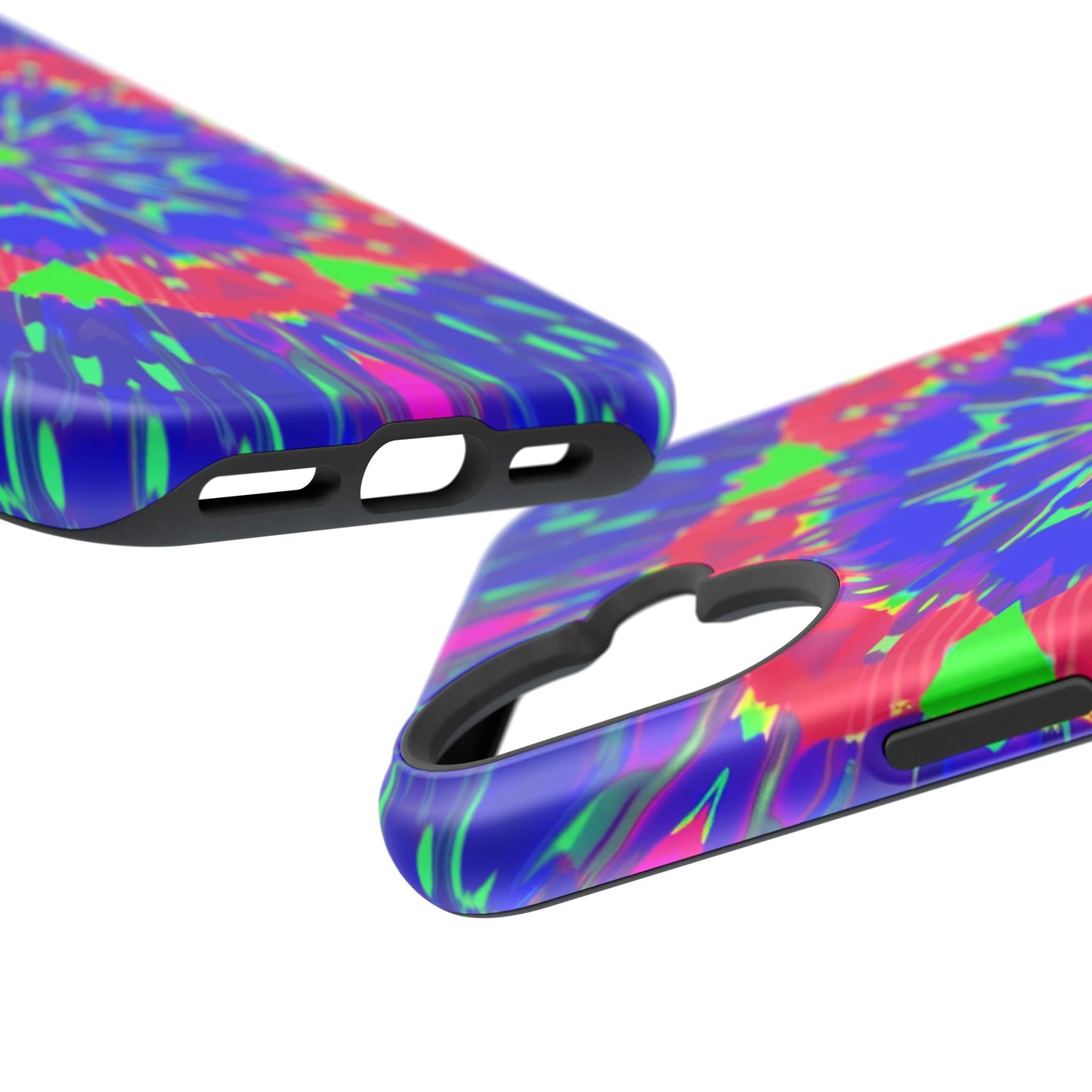 Neon Phone Case - Trippy iPhone Case, Rave Gift Idea, Aesthetic Y2K Accessory