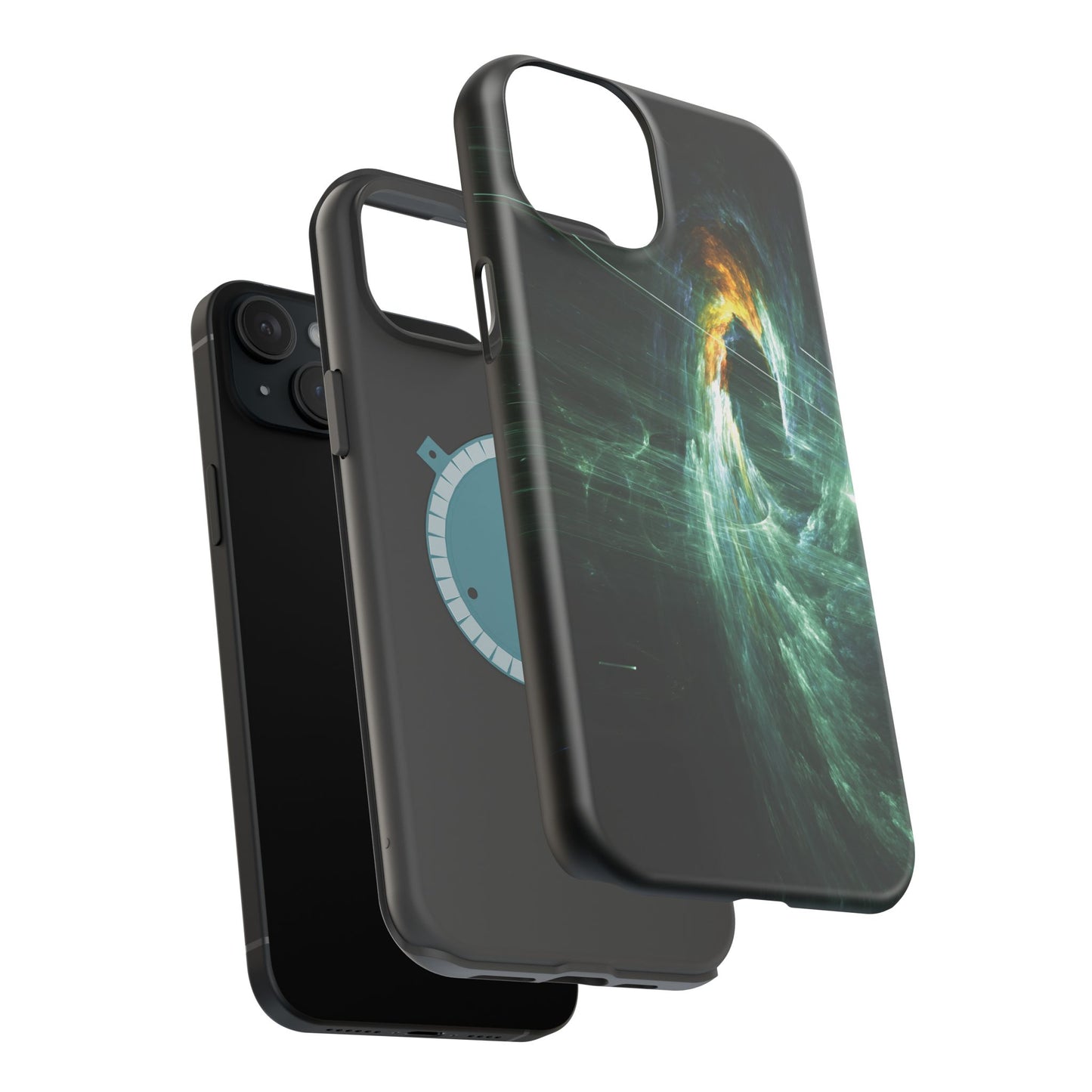 Abstract Swirl Phone Case - Aesthetic iPhone Case | Galaxy Art Design | Gifts for Her | Unique Phone Accessories
