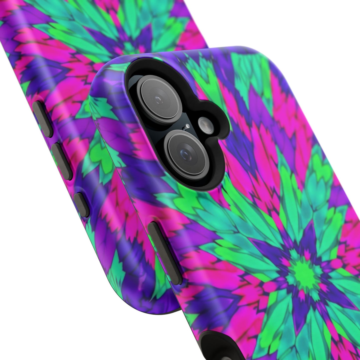 Psychedelic Mandala Phone Case - Trippy Art Gift | Colorful Flower Cases for iPhone Lovers