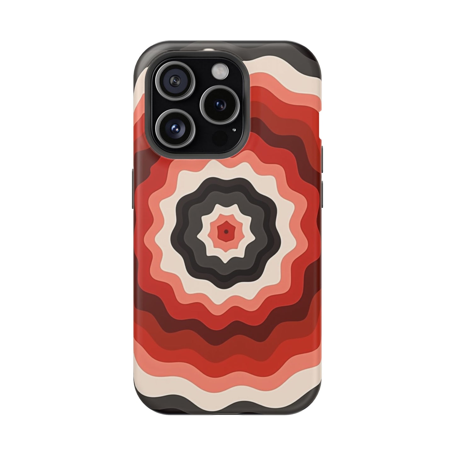 70s Wave Phone Case - Aesthetic iPhone Case, Vintage Gift Idea, Trendy Summer Accessory