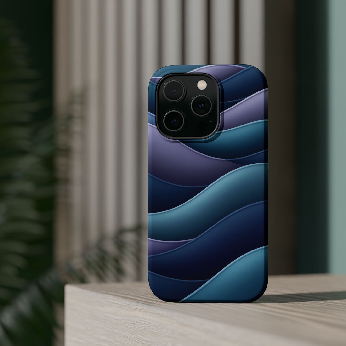 Ocean Wave Phone Case - Blue Aesthetic iPhone Case, Deep Sea Gift Idea, Trendy Water Vibes