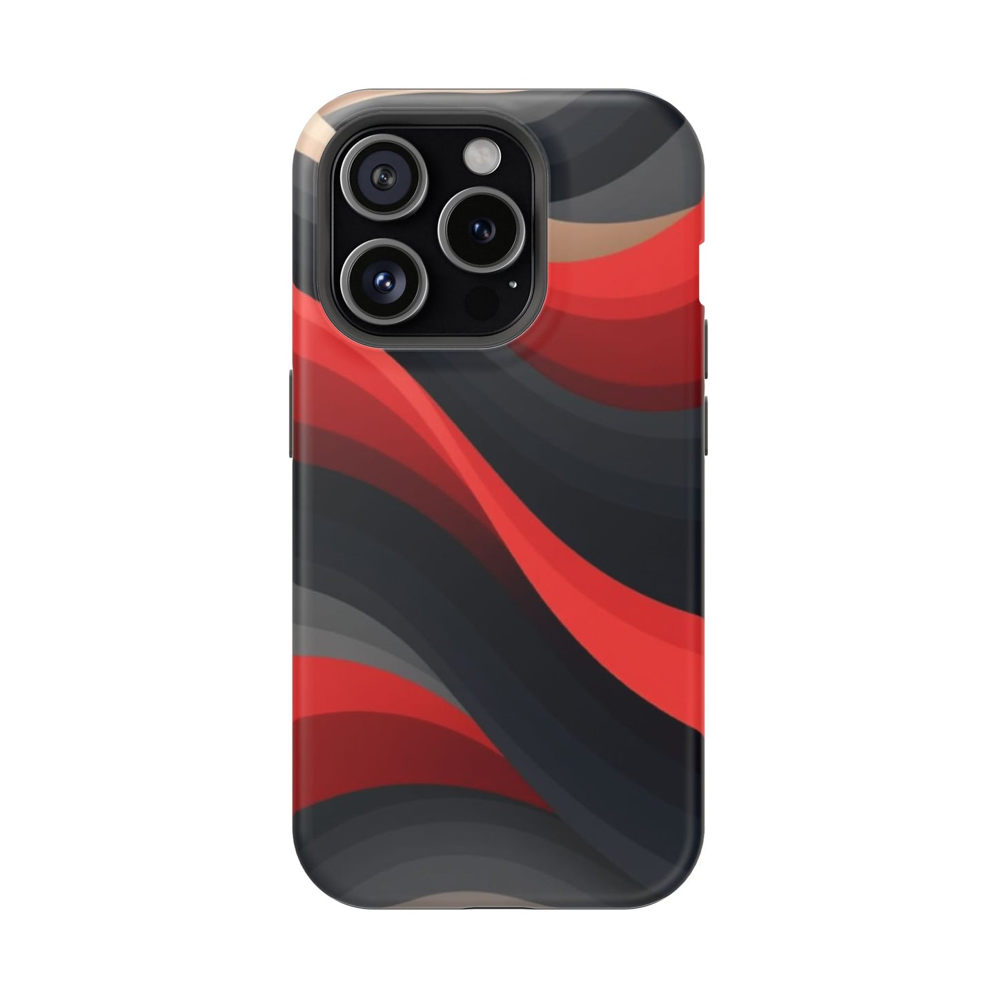 Dynamic Elegance Phone Case - Bold Wave Design | Trendy Aesthetic Gift Idea