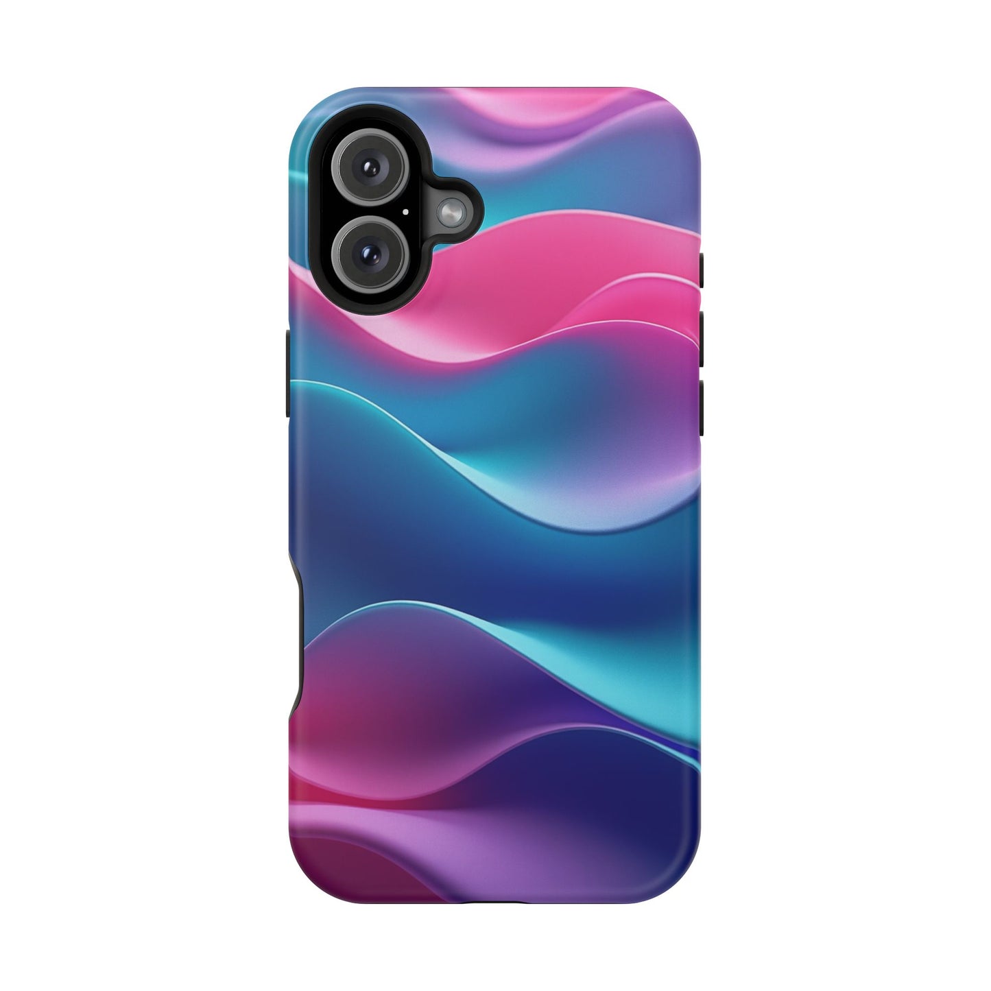 Aesthetic Wave Phone Case - Pastel iPhone Case, Cute Tumbler Gift Idea, Soft Girl Design